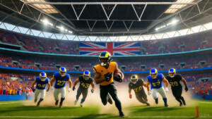 documentaries featuring Wembley Stadium Rams vs Jaguars 2024 action